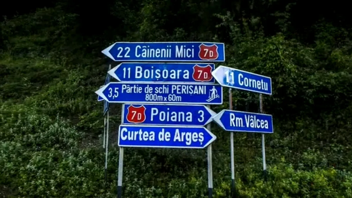 Alunecare de teren la Perișani, pe șantierul autostrăzii Sibiu–Pitești. Un complex turistic, în pericol