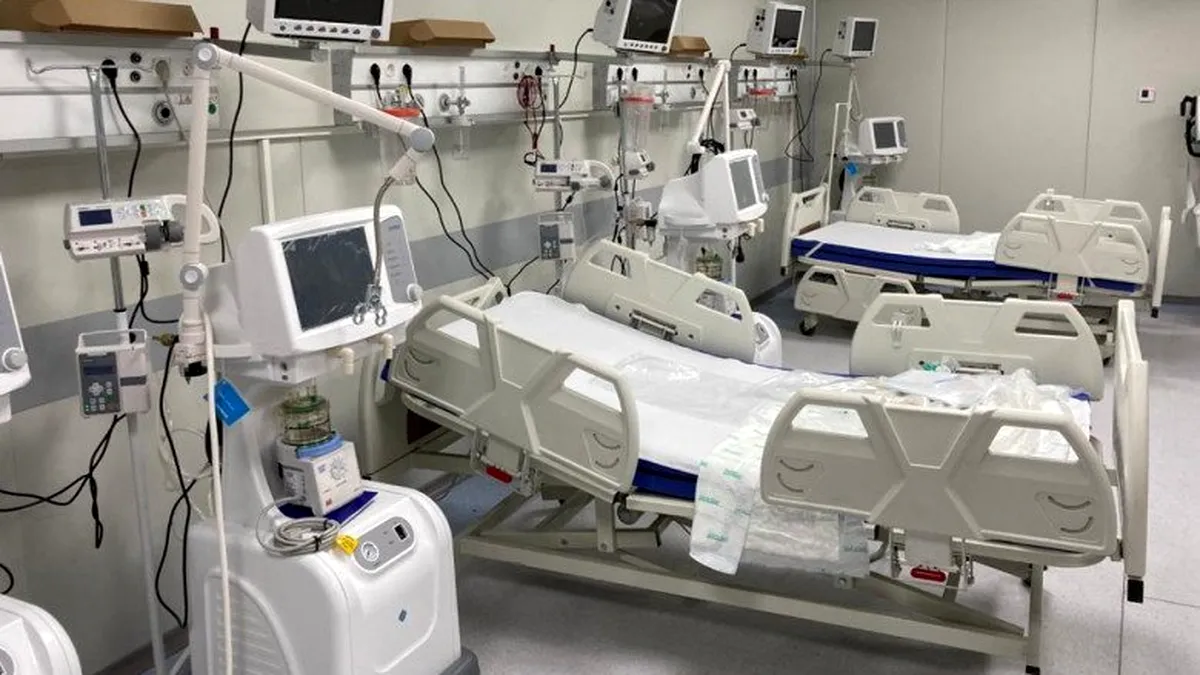 Situație gravă în spitalele din țară: Doar 5 paturi ATI libere pentru pacienții Covid-19