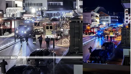 Primele imagini și ipoteze în cazul incendiului devastator din Elveția. 40 de morți și 100 de răniți (VIDEO)