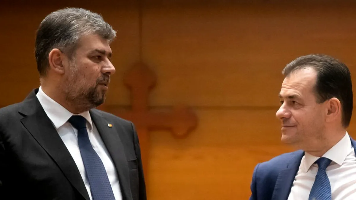 Blatul la vedere dintre Orban și Ciolacu din Parlament