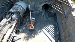 Aktor a început să sape al doilea tunel de pe secțiunea Apața-Cața a căii ferate Brașov – Sighișoara