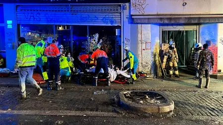 Accident de muncă în Belgia: Un tavan s-a prăbușit peste 6 români