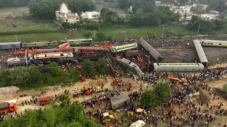 Catastrofă feroviară din India: a fost dat publicității bilanțul final al victimelor