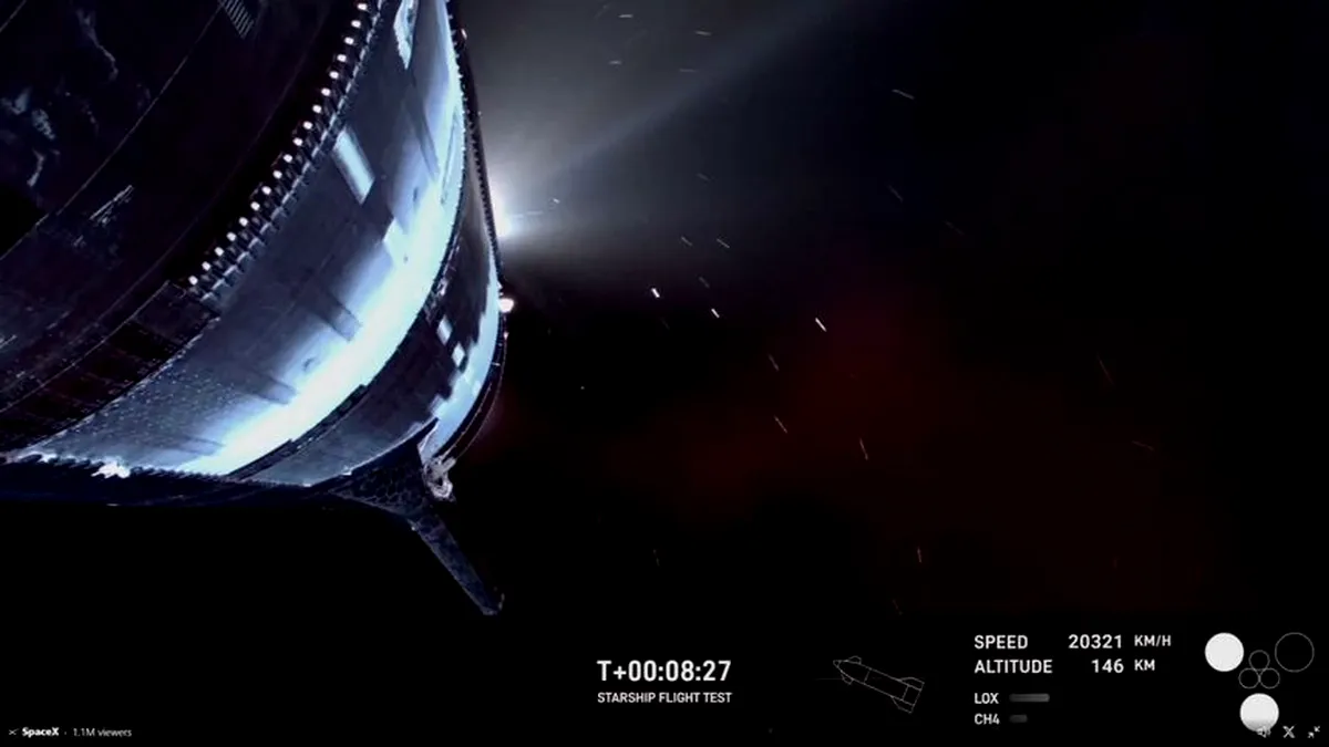 Starship face iarăși bum! Al doilea eșec SpaceX din 2025