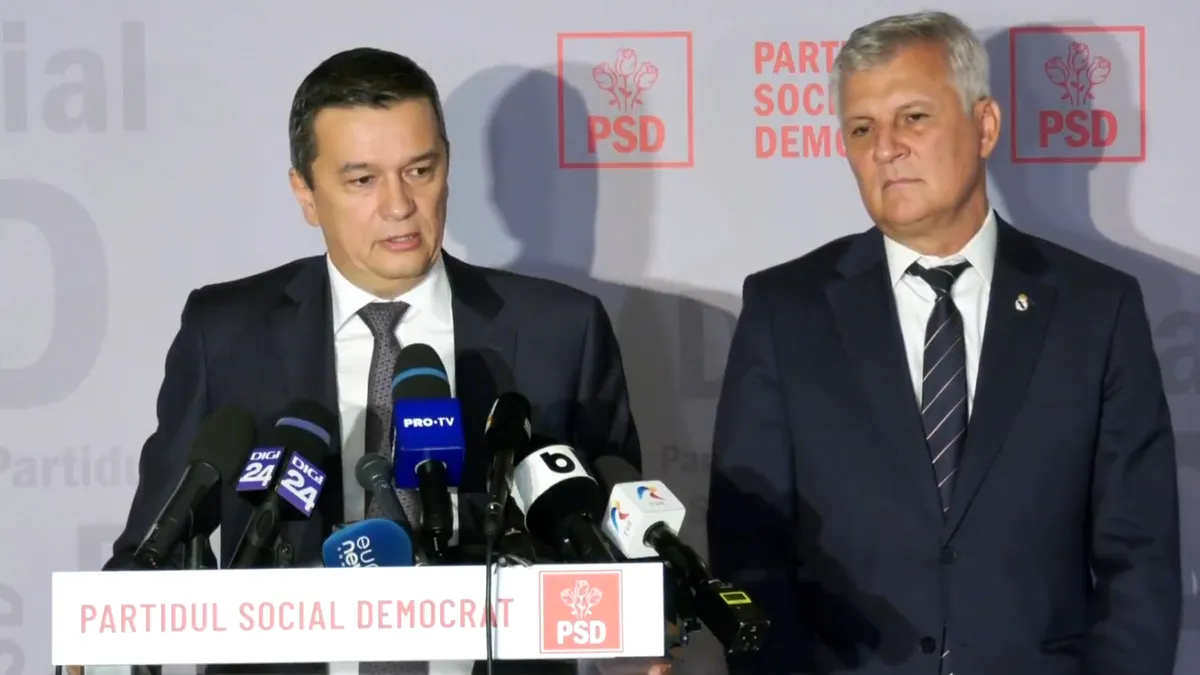 PSD respinge moțiunea AUR împotriva ministrului Mediului după garanțiile premierului Bolojan (VIDEO)