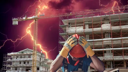 Economia în derivă: A crescut numărul incidentelor de plată! Firmele din comerț și construcții intră în insolvență pe capete