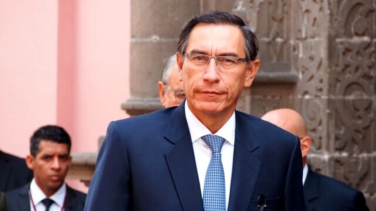Fostul președinte al statului Peru, Martin Vizcarra s-a infectat cu Covid-19, la șase luni de la vaccinare