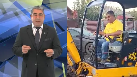 Deputatul care a schimbat buldoexcavatorul pe prompter – și a pierdut ambele pariuri. Un VIDEO mai tare ca un film cu Jim Carry (VIDEO)