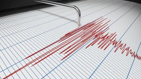 A avut loc un alt cutremur în zona Vrancea, după cel de magnitudine 4,2 înregistrat duminică dimineață
