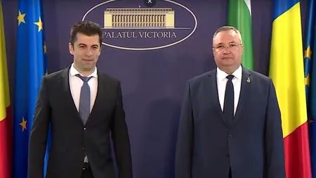 Premierul Nicolae Ciucă l-a primit la Palatul Victoria pe omologul bulgar Kiril Petkov