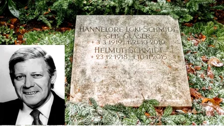 Mormântul fostului cancelar german Helmut Schmidt a fost vandalizat