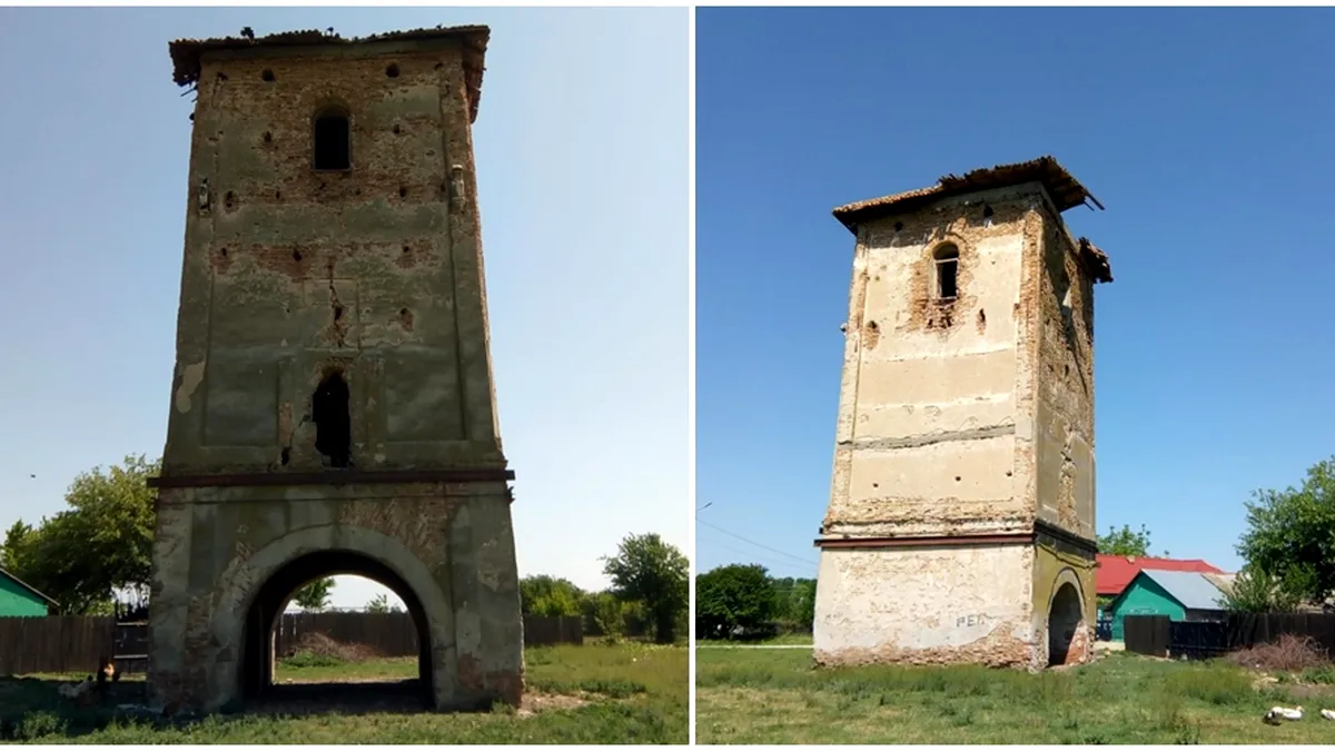 Se reabilitează un turn de apărare vechi de peste 300 de ani. Imagini VIDEO spectaculoase