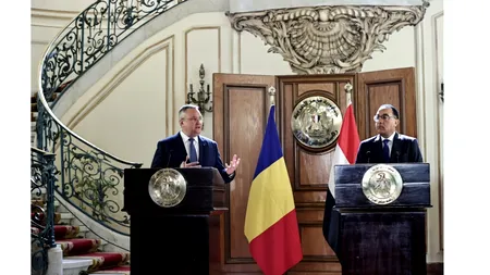 Principalele direcții economice stabilite de premierul României și cel al Egiptului