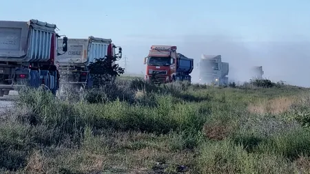 Sănătatea gălățenilor, pusă în pericol de transporturile de zgură de la Halda Sidex