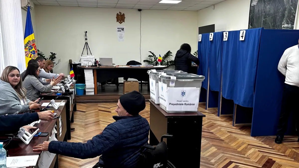 Votarea continuă în toate cele 59 de secții deschise în Republica Moldova