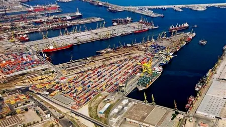 Exporturi record prin Portul Constanța, în 2023. Aproape jumătate au venit din Ucraina