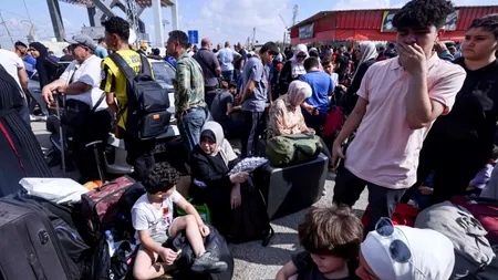 103 cetăţeni români vor fi azi evacuaţi din Fâşia Gaza