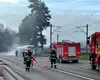 Scurgeri de acid sulfuric dintr-o cisternă aflată pe DN 1, la Comarnic