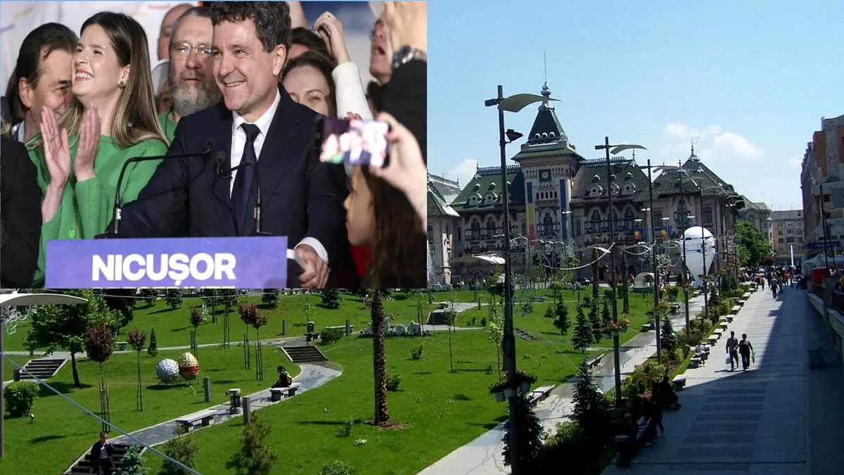 Nicușor Dan a câștigat detașat în Craiova. În Oltenia, doar Doljul a fost „verde“