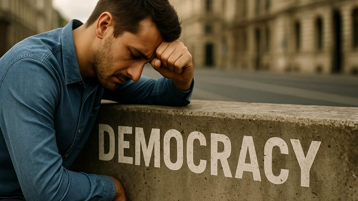 Democrația ca o haină veche: europenii nu mai cred în vot, ci în mână forte