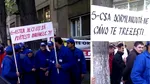 Protest cu tricouri negre în fața Poliției din Arad: zeci de oameni cer mașinile pentru care au plătit