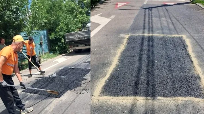 Lucrări de asfaltare în Sectorul 5 pe străzile Păpușoiului și Garoafei