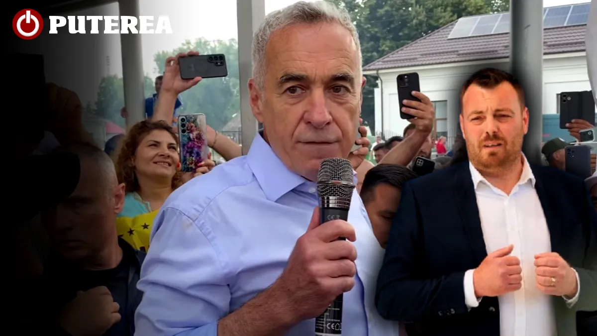 Acuzații după vizita lui Călin Georgescu la Izbiceni. Primarul comunei susține că baia de mulțime ar fi fost regizată: „Și-au adus proprii comercianți și propriile legume le-au etalat ca pe vremuri”