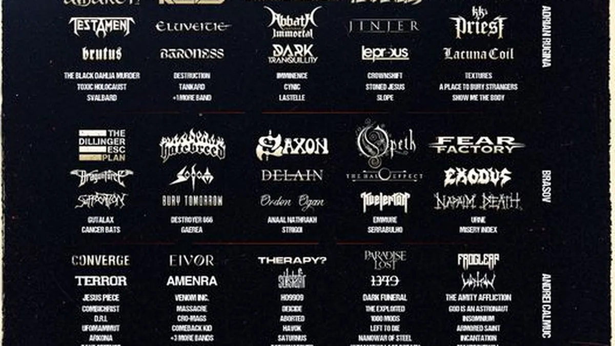 Rockstadt Extreme Fest 2024: Cele mai noi informații despre programul festivalului
