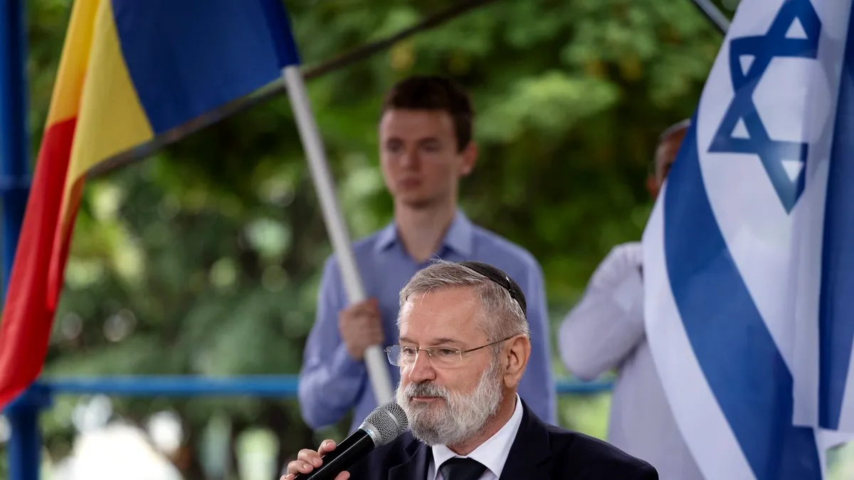 Rabinul Josef Wasserman – mesaj din Ierusalim: „Să ne rugăm ca Hanukkah să ne aducă lumina păcii în ţară şi în lumea întreagă!”