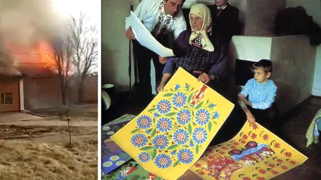 Catastrofă culturală la nord de Kiev: Muzeul transformat în scrum (VIDEO)