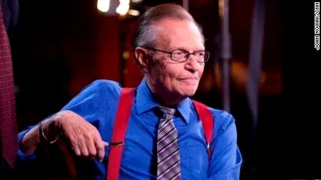Celebrul prezentator TV, Larry King, a murit la 87 de ani