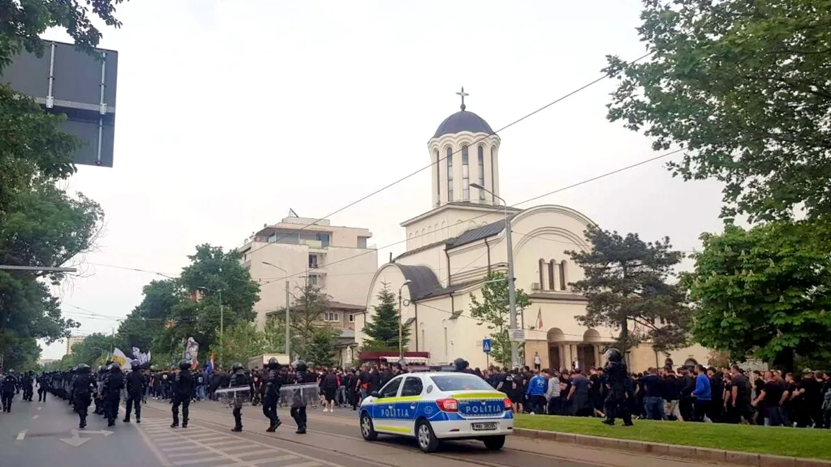 Incendiu devastator la biserica Mareșalului Antonescu