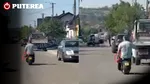 Viceprimar din Satu Mare, surprins cu un obuz încărcat sub braț pe scuter: proiectilul de 75 mm era muniție reală