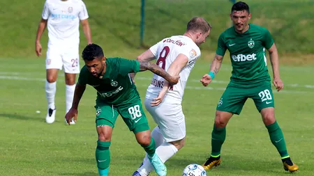 CFR Cluj - Ludogoreț 1-1. Keșeru a înscris împotriva campioanei României