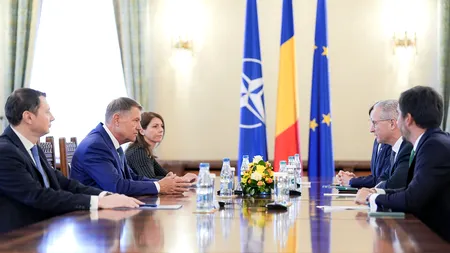 Iohannis cere OMV-Petrom începerea cât mai rapidă a exploatării de gaze din Marea Neagră