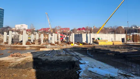 Cum arată acum primul velodrom acoperit din România care se construiește la Craiova (VIDEO)