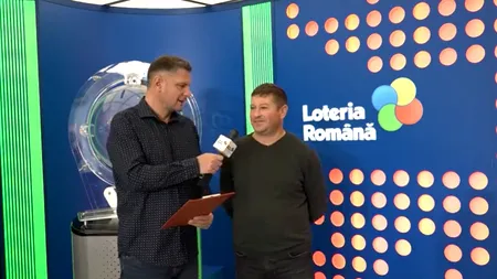 Un instalator din Iași a dat lovitura: 320.000 de euro câștigați la Loto 6/49. „Am luat 15 numere și mulțumesc lui Dumnezeu” (VIDEO)