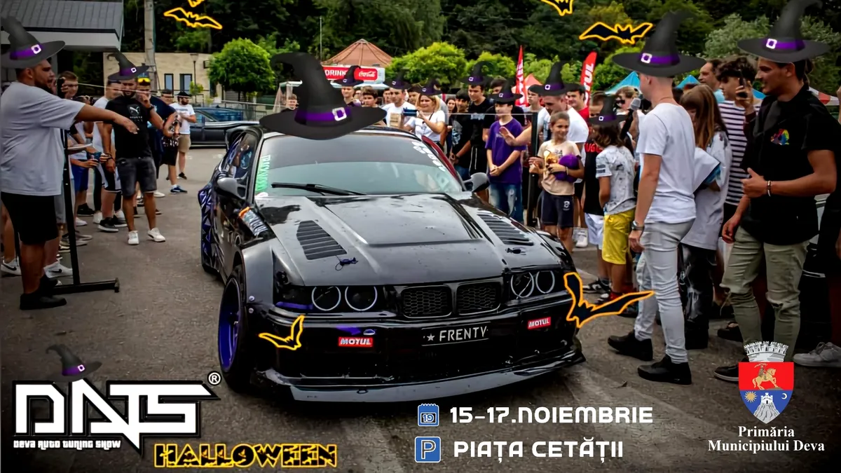 Show cu mașini tunate, la Deva