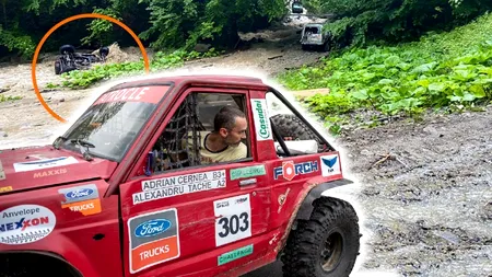 A fost luat de ape cu tot cu mașină: Fostul campion naţional de off-road Adrian Cernea a decedat
