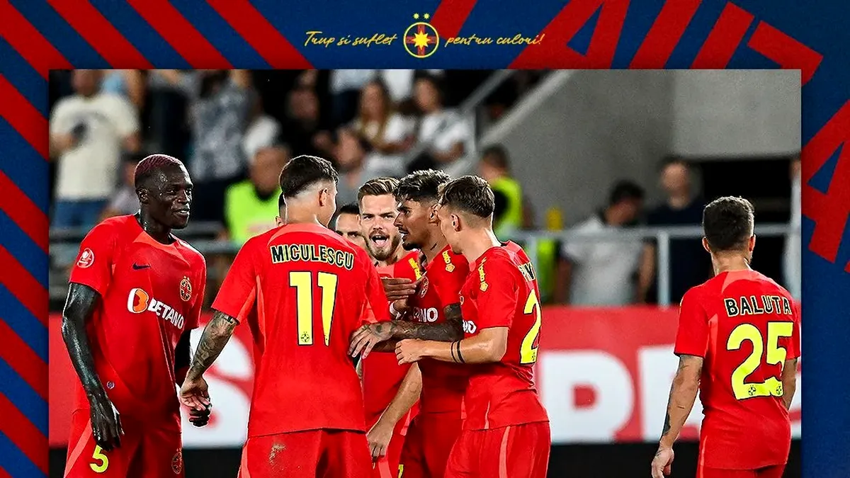FCSB - Dinamo 2-1. Roș-albaștrii au controlat prima repriză, dar au câștigat cu emoții (Video)