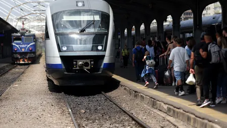 Trenul internaţional Dacia a fost oprit la Viena de ciclonul Boris