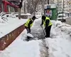 Mobilizarea echipelor infrastructură S5 pentru deszăpezirea trotuarelor, în condiții meteorologice dificile