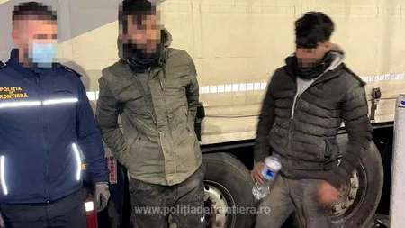 Patru migranți, găsiți de Poliția de Frontieră pe osiile unor camioane. Toți intenționau să ajungă în Germania