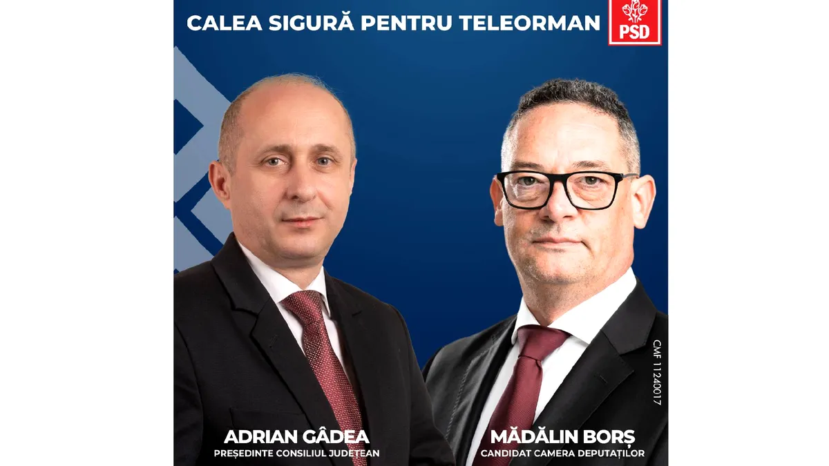 Mădălin George Borș, candidatul PSD Teleorman pentru Camera Deputaților: „Reindustrializarea - locuri de muncă sigure, bine plătite, dar și stabilitate economică”