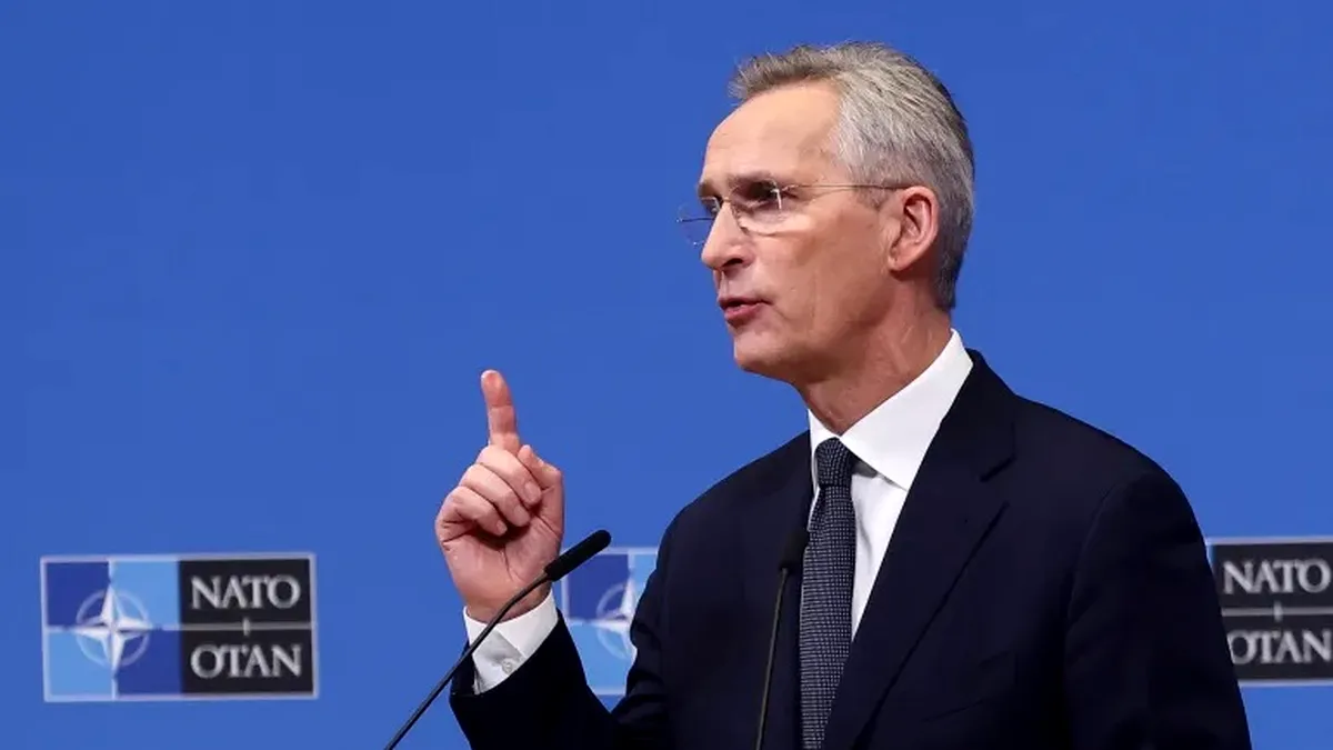 Jens Stoltenberg: 18 state membre NATO vor crește cheltuielile pentru apărare în 2024