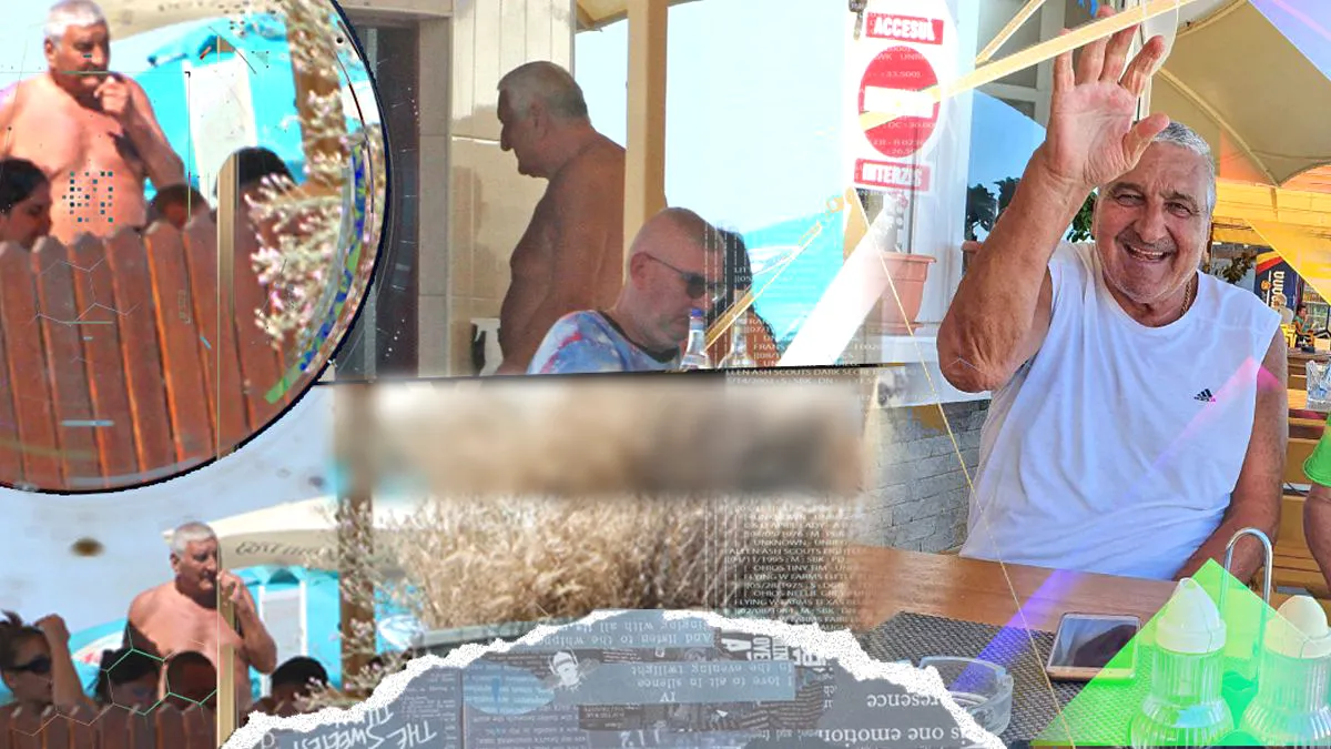 Rică Răducanu se plânge că n-are clienți la terasă, în Neptun