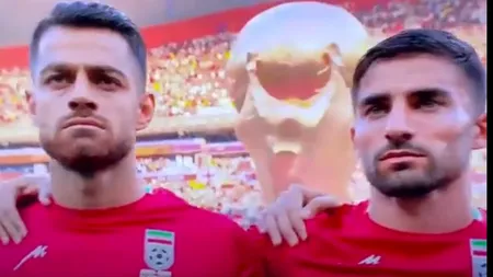 Fotbaliștii Iranului, alături de protestele din țară. Au refuzat să cânte imnul la Cupa Mondială