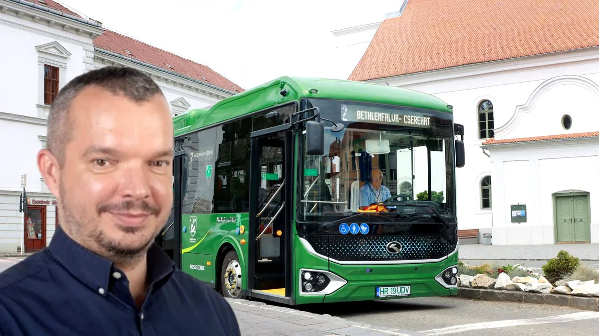 Jaf incredibil la Odorheiu Secuiesc. 500.000 de euro un autobuz electric