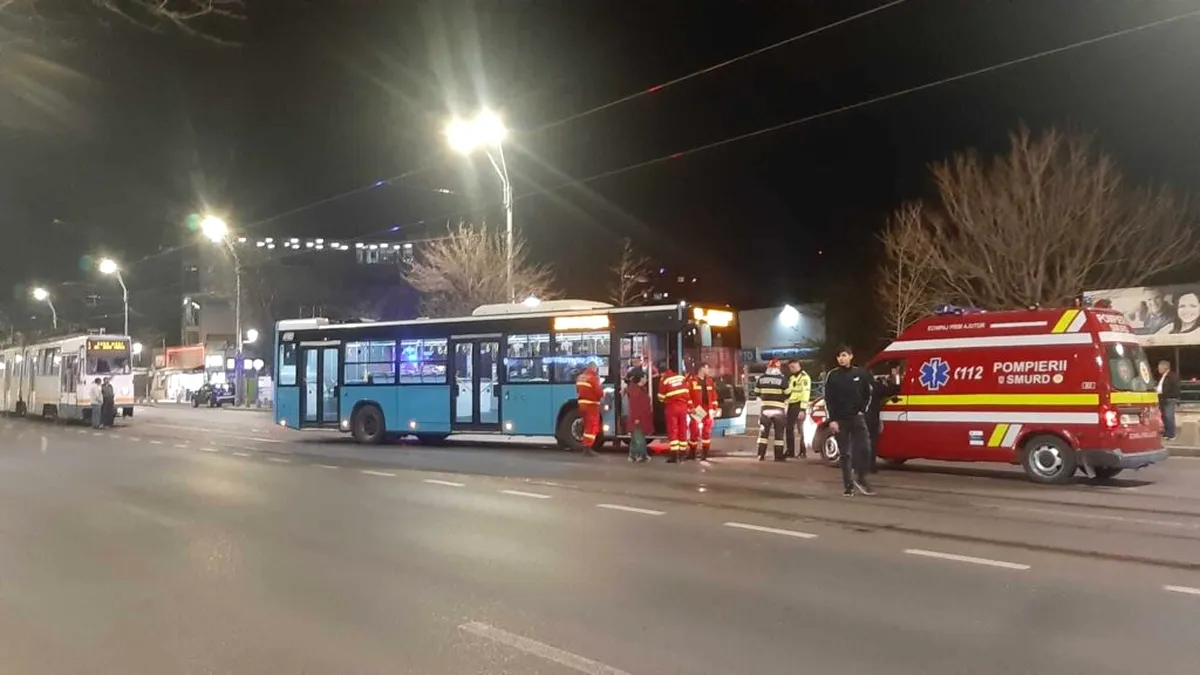 Un grav accident de circulatie a blocat șoseaua Olteniței