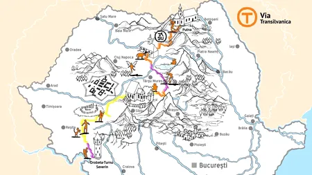 E.ON a susţinut amenajarea a 100 kilometri din Via Transilvanica în judeţul Caraş-Severin, cu sprijinul clienţilor grupului